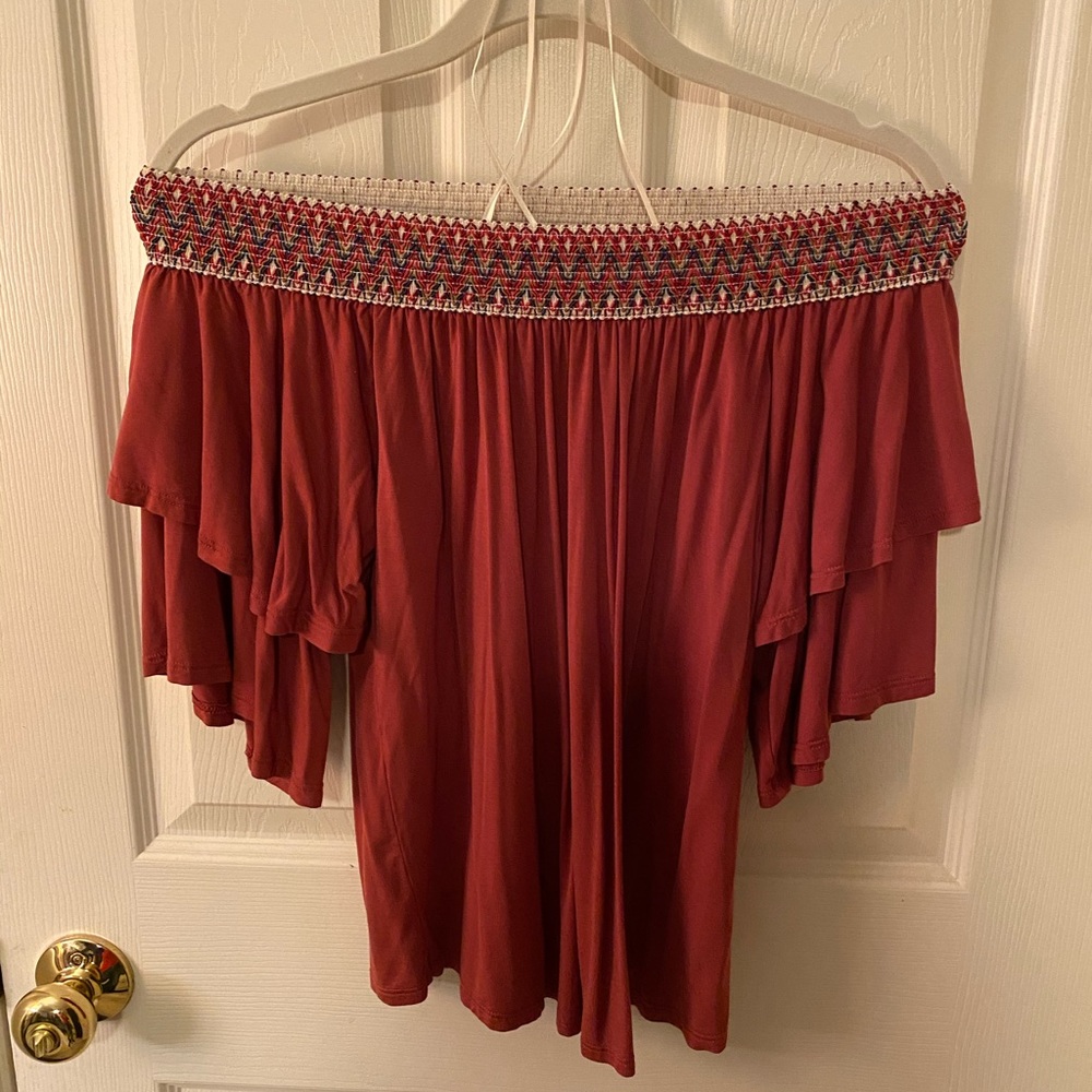 Off the shoulder top